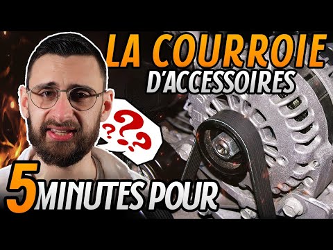 5 MINUTES POUR : LA COURROIE D'ACCESSOIRES 🚗