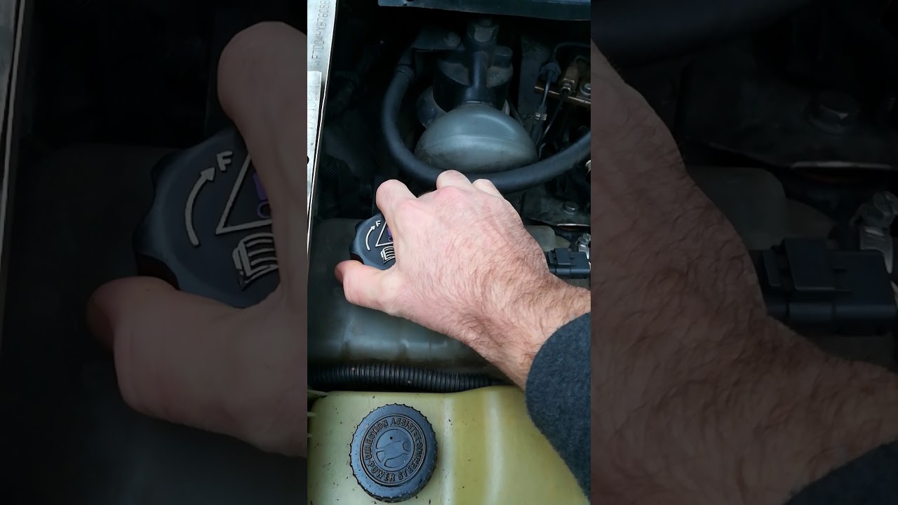 Problème fuite liquide refroidissement pression dans bocal