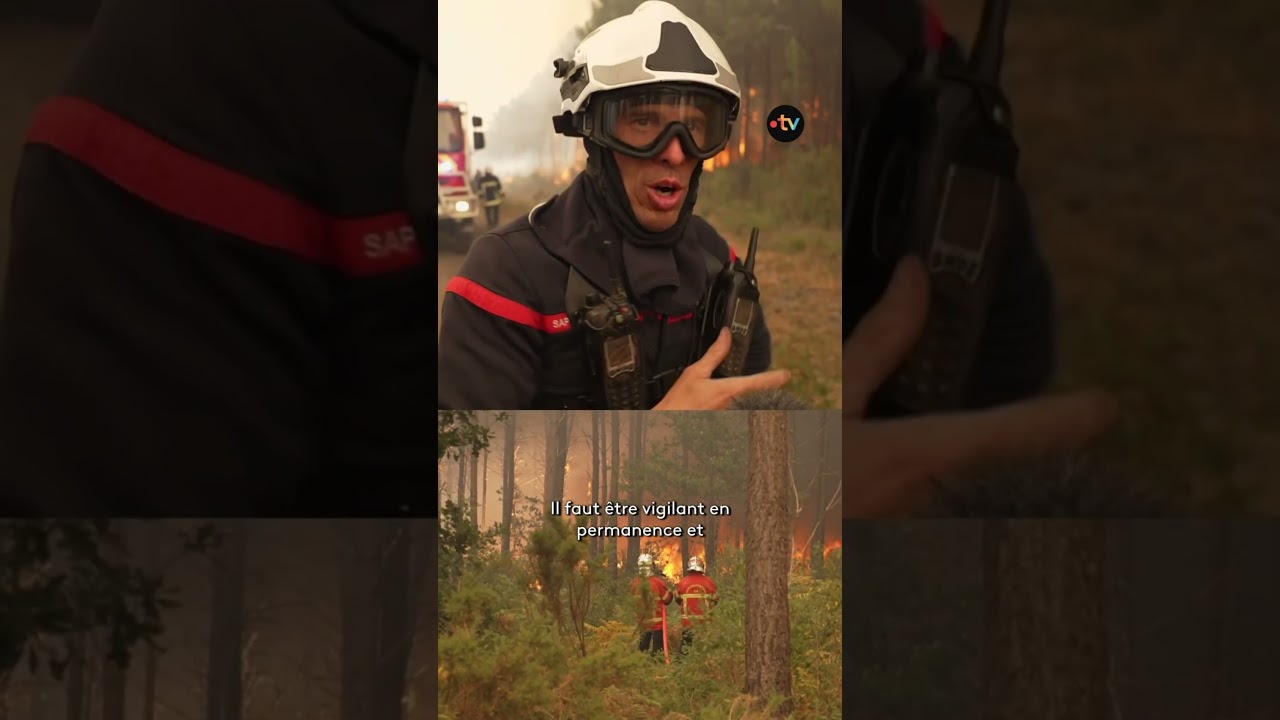 Incendies en Gironde : la bataille des pompiers face aux flammes
