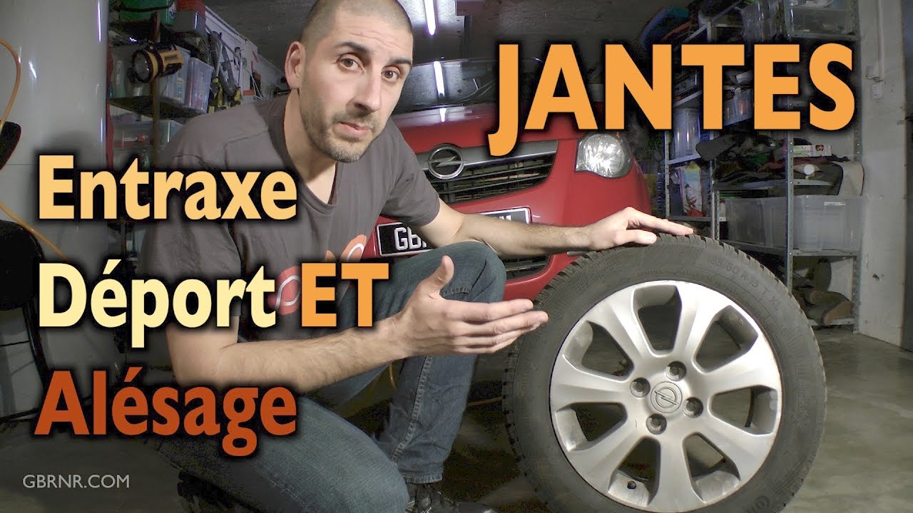 🤔  TOUT sur les JANTES: diamètre, entraxe, alésage, déport, ET, offset… 😱  décodage