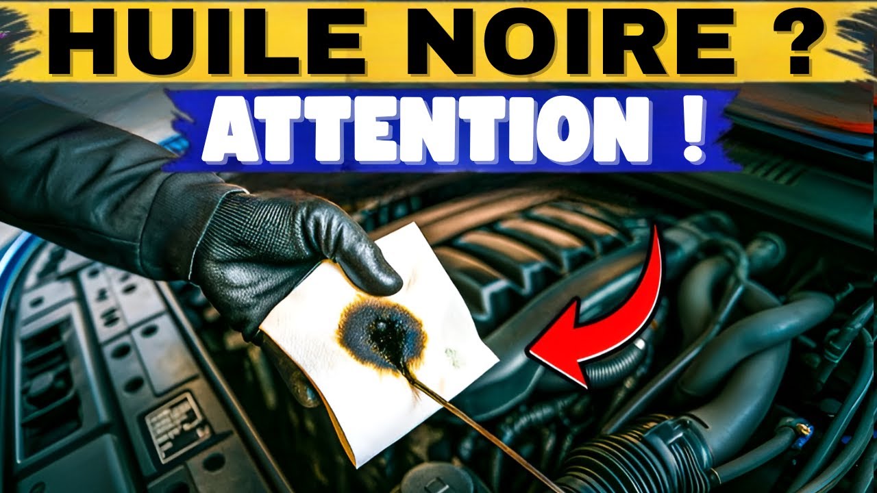 Savez-Vous Pourquoi L’Huile De Votre Moteur Devient NOIRE Si Rapidement ? (La VRAIE Raison Révélée!)