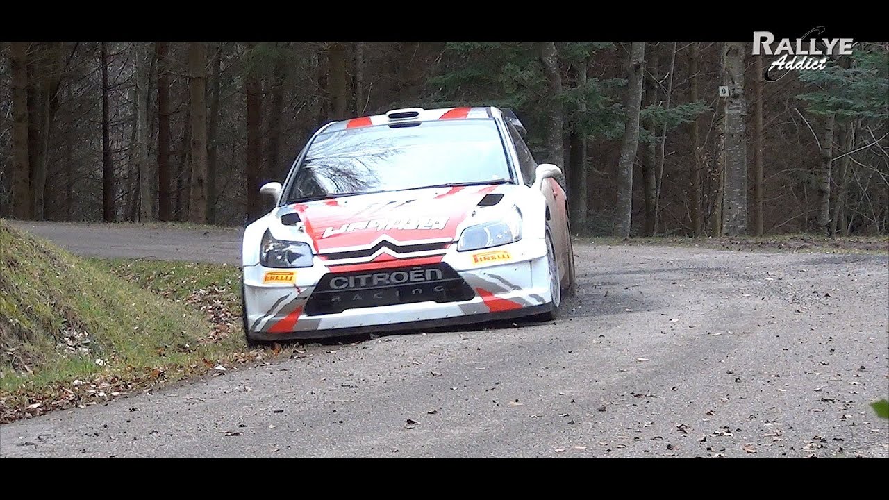 Tests Day Quentin Gilbert - Citroën C4 WRC [HD] Rallye-Addict.com