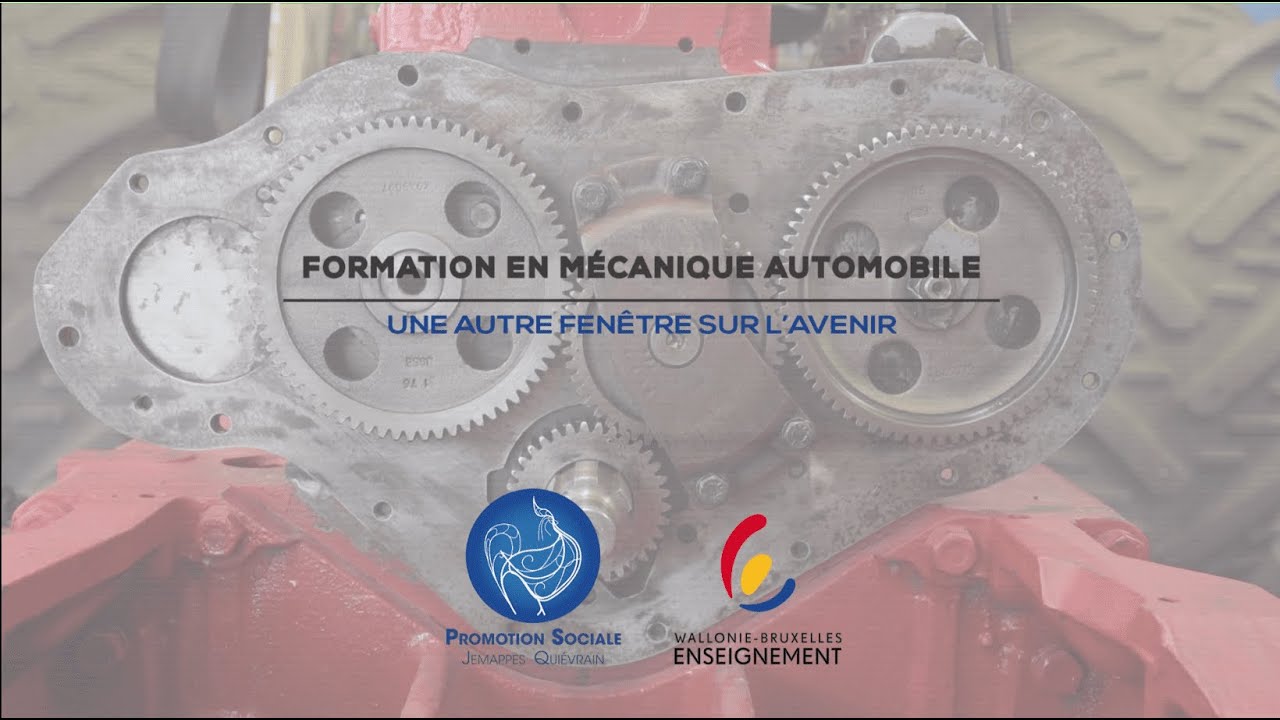 Promotion Sociale Jemappes - Quiévrain - Formation en mécanique automobile