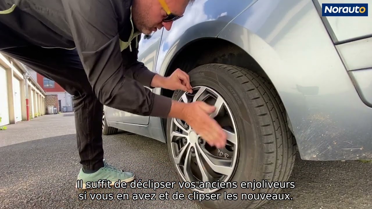 Jean a testé nos enjoliveurs Norauto