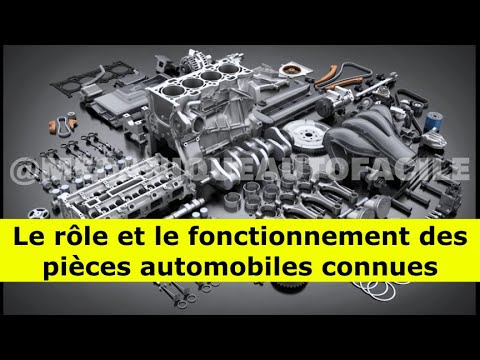 LE ROLE ET LE FONCTIONNEMENT DES PIECES AUTOMOBILE CONNUES ! #automobile #moteur #voiture #auto