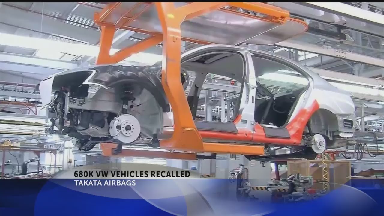 VW Recall Takata Airbags