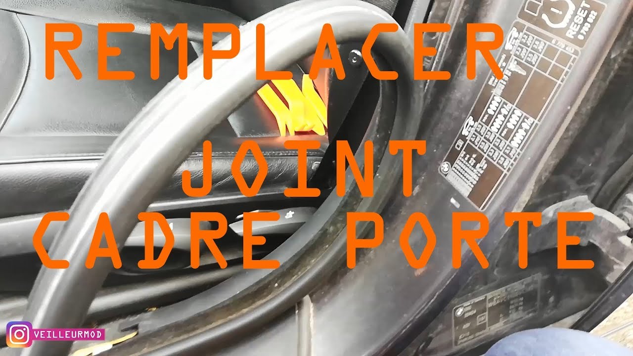 TUTO | REMPLACER JOINT CADRE PORTE E90 E91 E92 E93 #VAM #BMW
