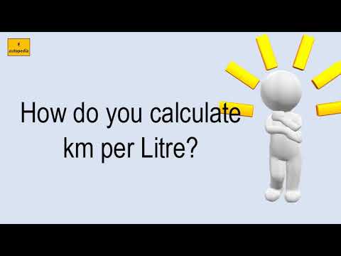 How Do You Calculate Km Per Litre?
