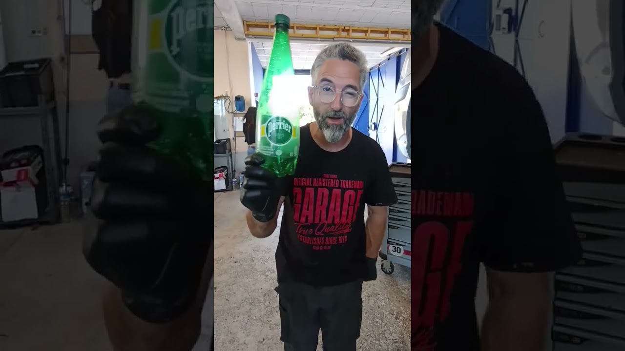 Changer un soufflet avec une bouteille !