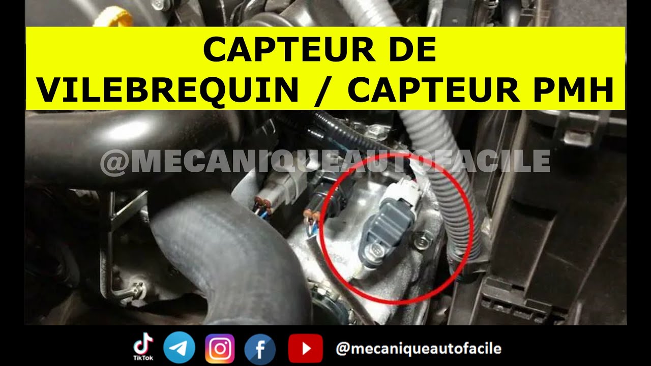 LE ROLE ET FONCTIONNEMENT DU CAPTEUR DE VILEBREQUIN - CAPTEUR PMH #automobile #moteur #voiture