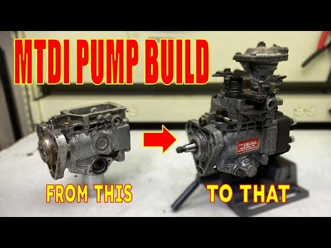 Bosch VE Injection Pump Rebuild - VW mTDI