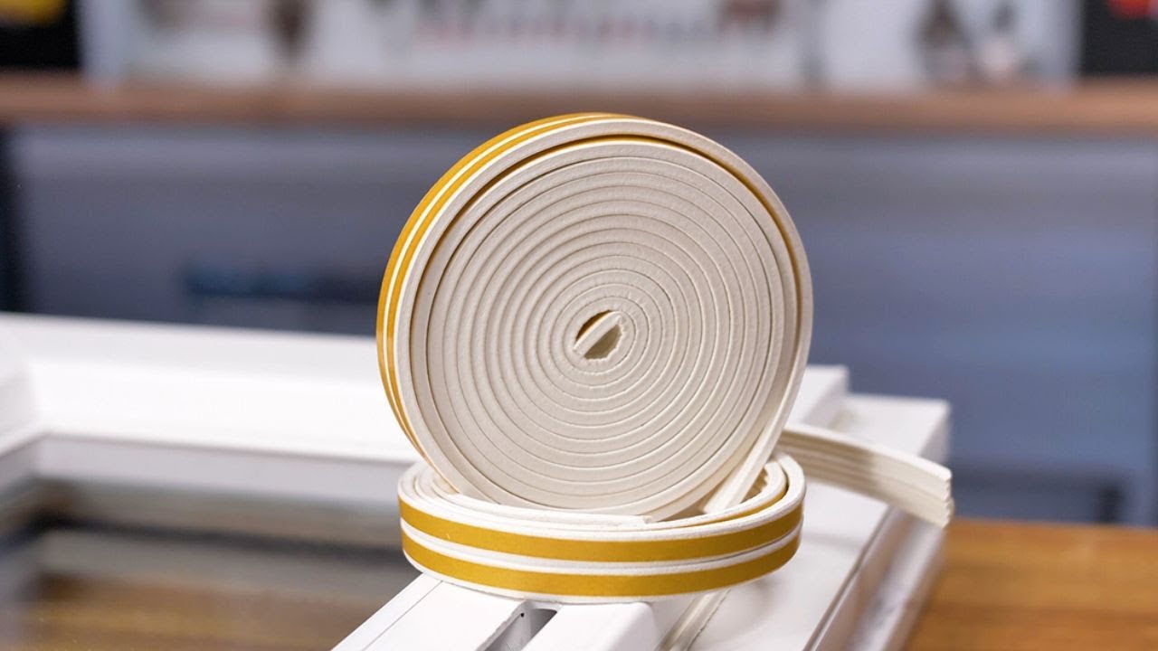 WINDOW SEAL : Joint d'Isolation Adhésif pour Portes et Fenêtres en Caoutchouc Chez Shop-Story