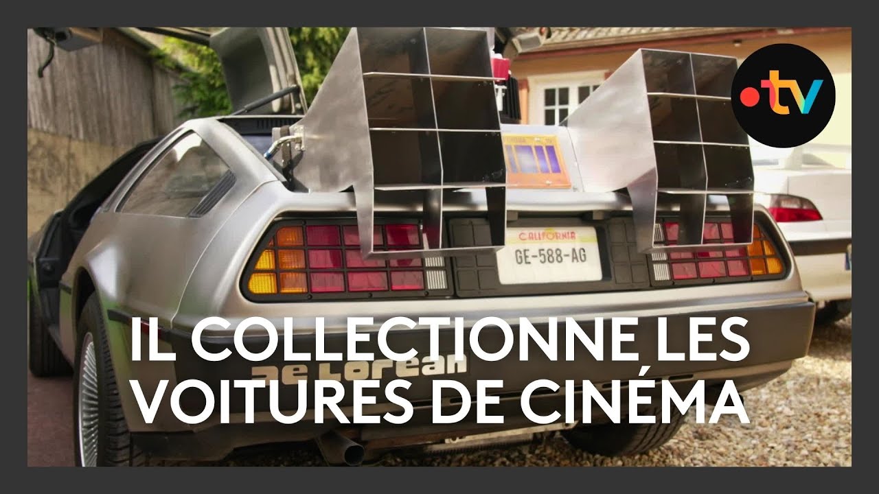 Ce passionné du 7e art collectionne les répliques de voitures de cinéma
