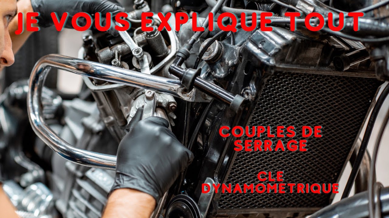 Couple de serrage clé dynamométrique, je vous explique tout.