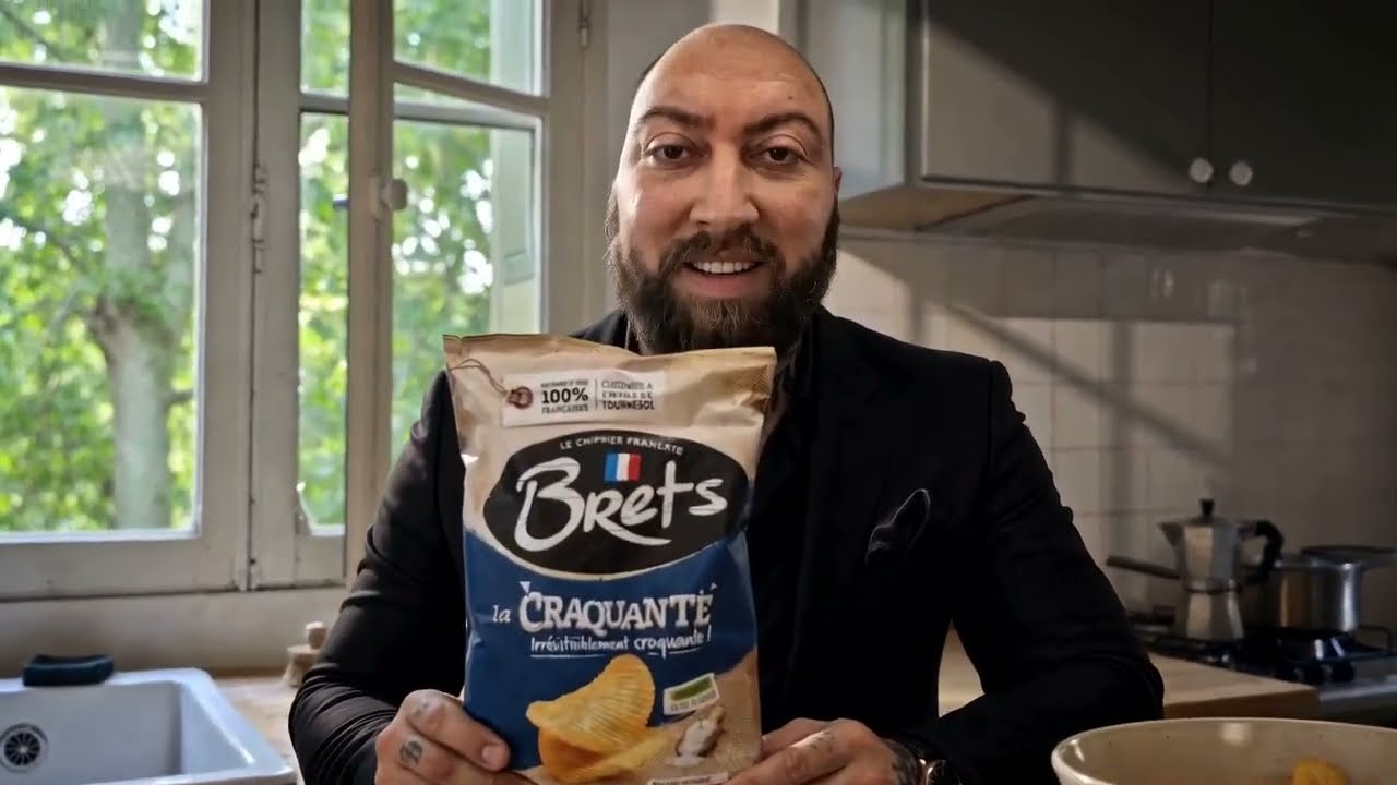 pub Brets chips #Brets #chips #craquant #advertisement #publicité #Nevers #VidMuse #food #apero
