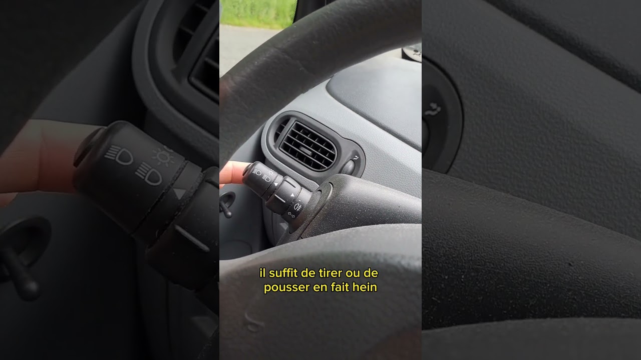 Comment allumer tous les feux de votre véhicule ? #permisdeconduire