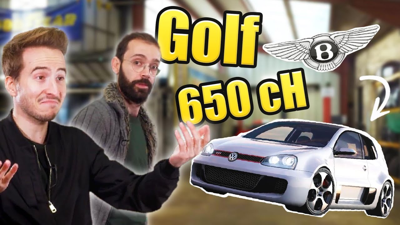 Vultech : L'incroyable GOLF W12 (avec 650ch dedans mdr)