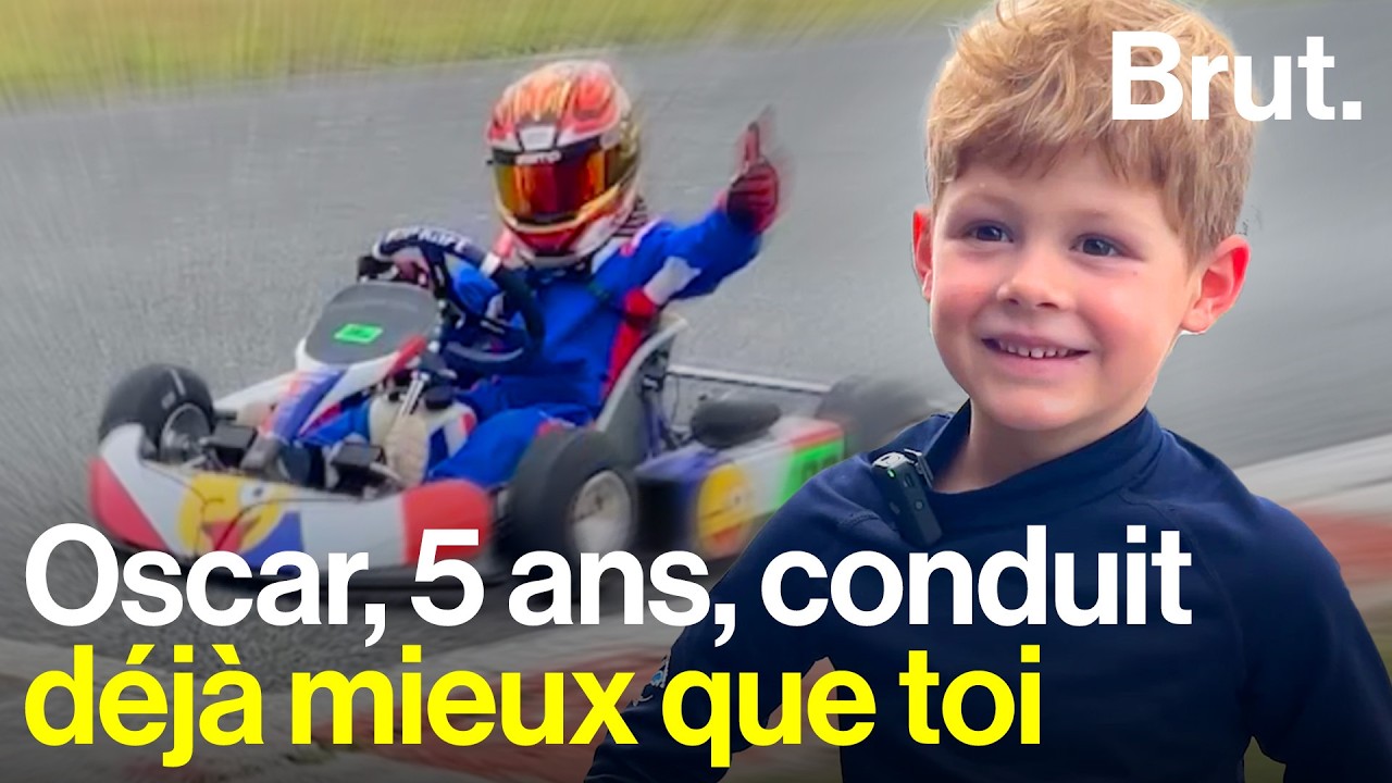 Un futur prodige des pistes de karting