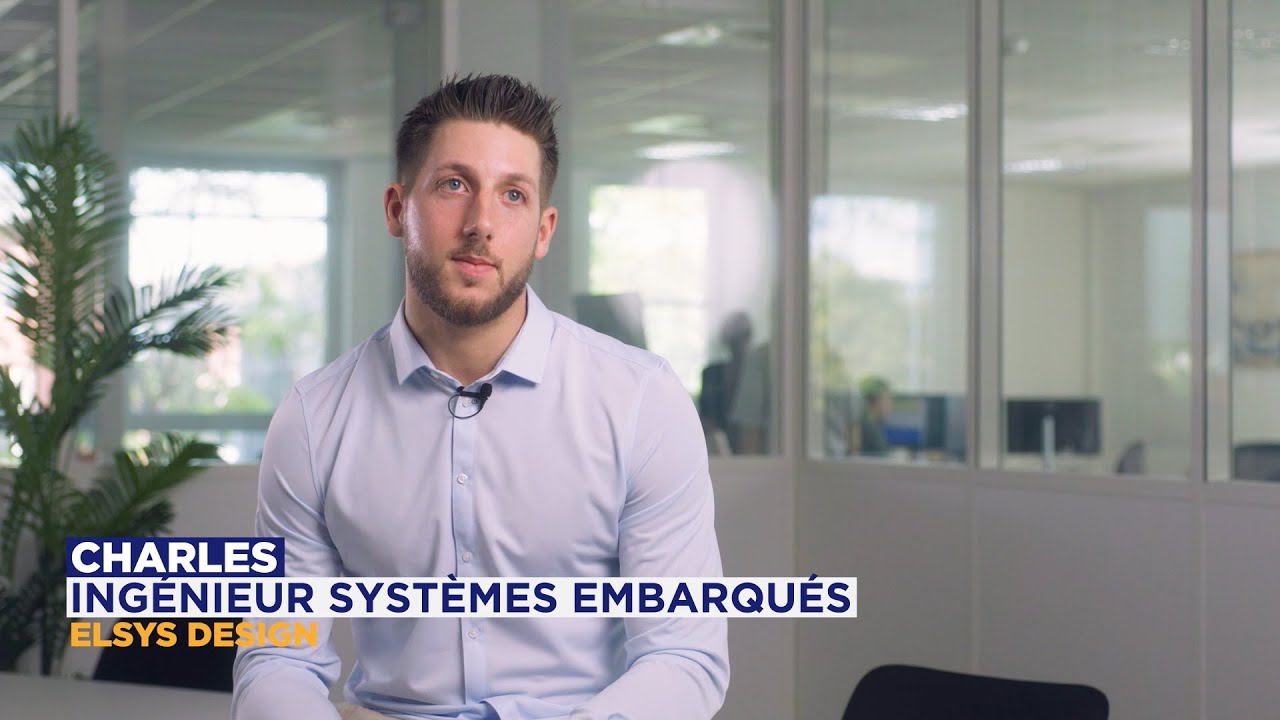 Ingénieur Systèmes Embarqués – Charles nous présente son métier