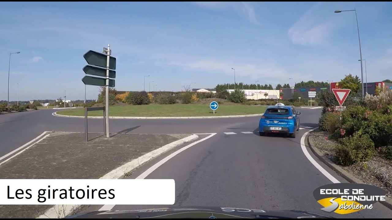 Ne plus se faire recaler au permis à cause d'un giratoire