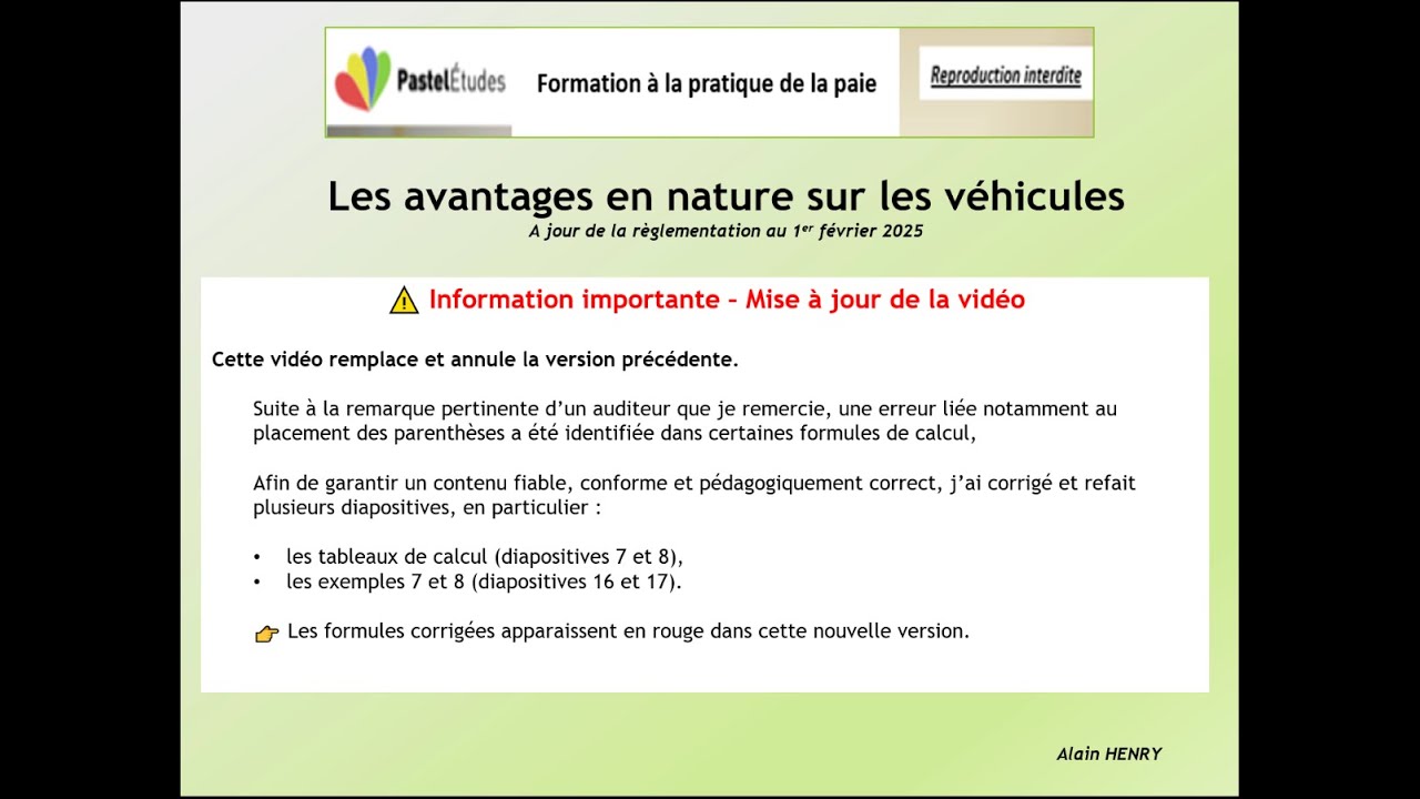 Avantage en nature véhicule – BOSS 2025 : méthodes d’évaluation, barèmes et sécurisation paie