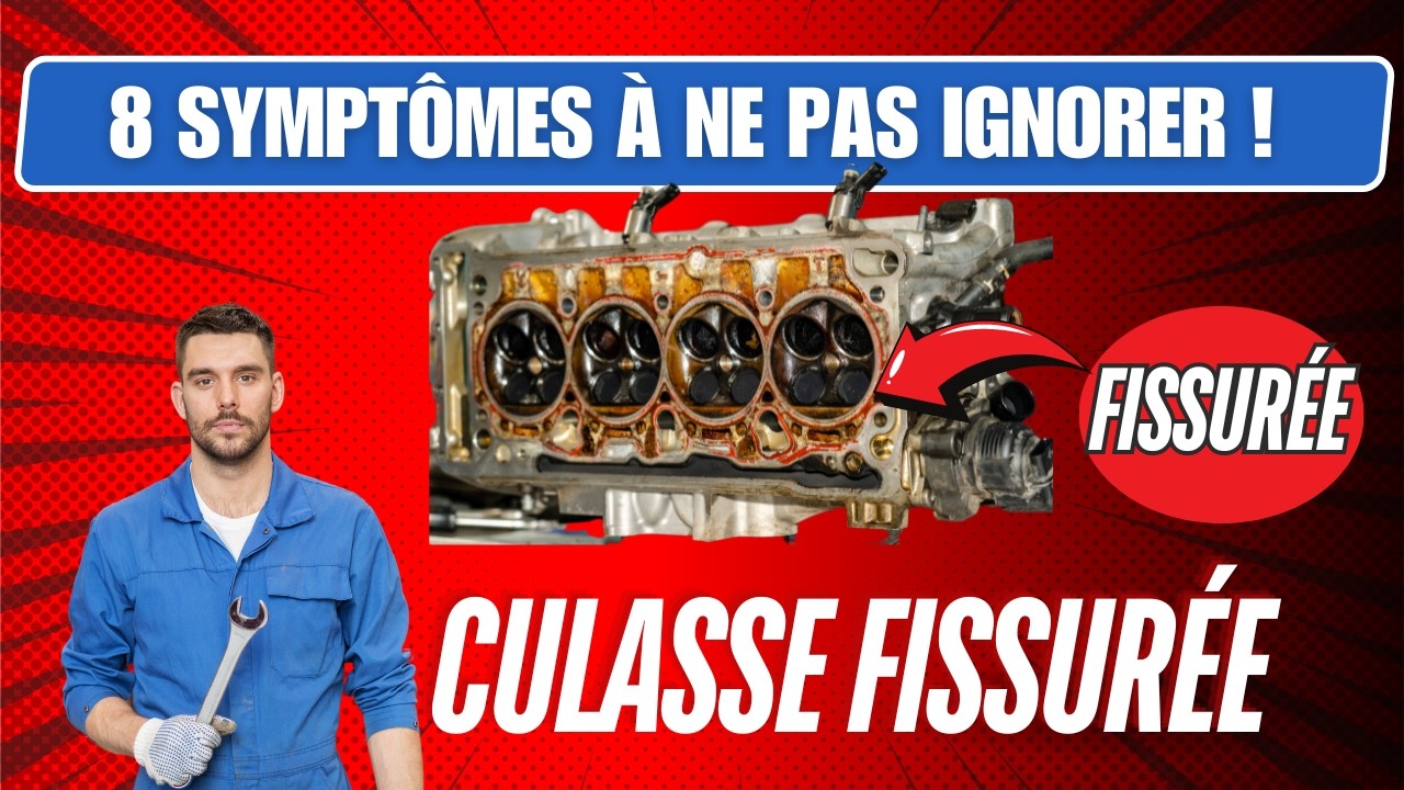 Symptômes d'une culasse fissurée: 8 signes courants à ne pas ignorer !