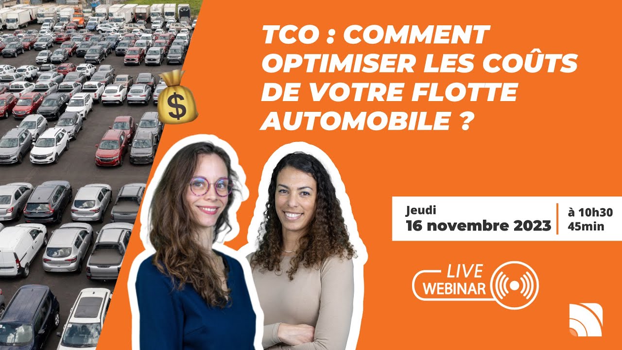 REPLAY WEBINAR 16/11 | TCO : Comment optimiser les coûts de votre flotte automobile ?