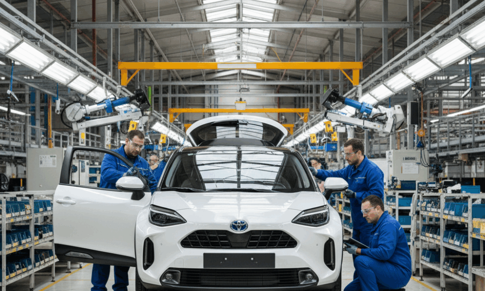 découvrez comment le toyota yaris cross, symbole d'innovation et de qualité, est mis à l'honneur lors de la grande exposition du made in france, célébrant l'excellence de l'automobile française.