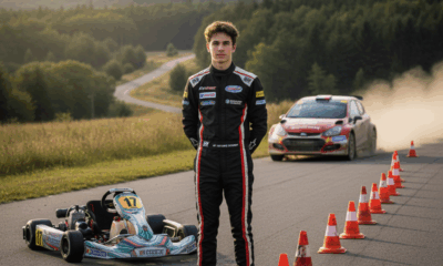 découvrez le parcours exceptionnel d'un jeune pilote vendéen, un prodige maîtrisant karting, rallye et slalom avec passion et talent.