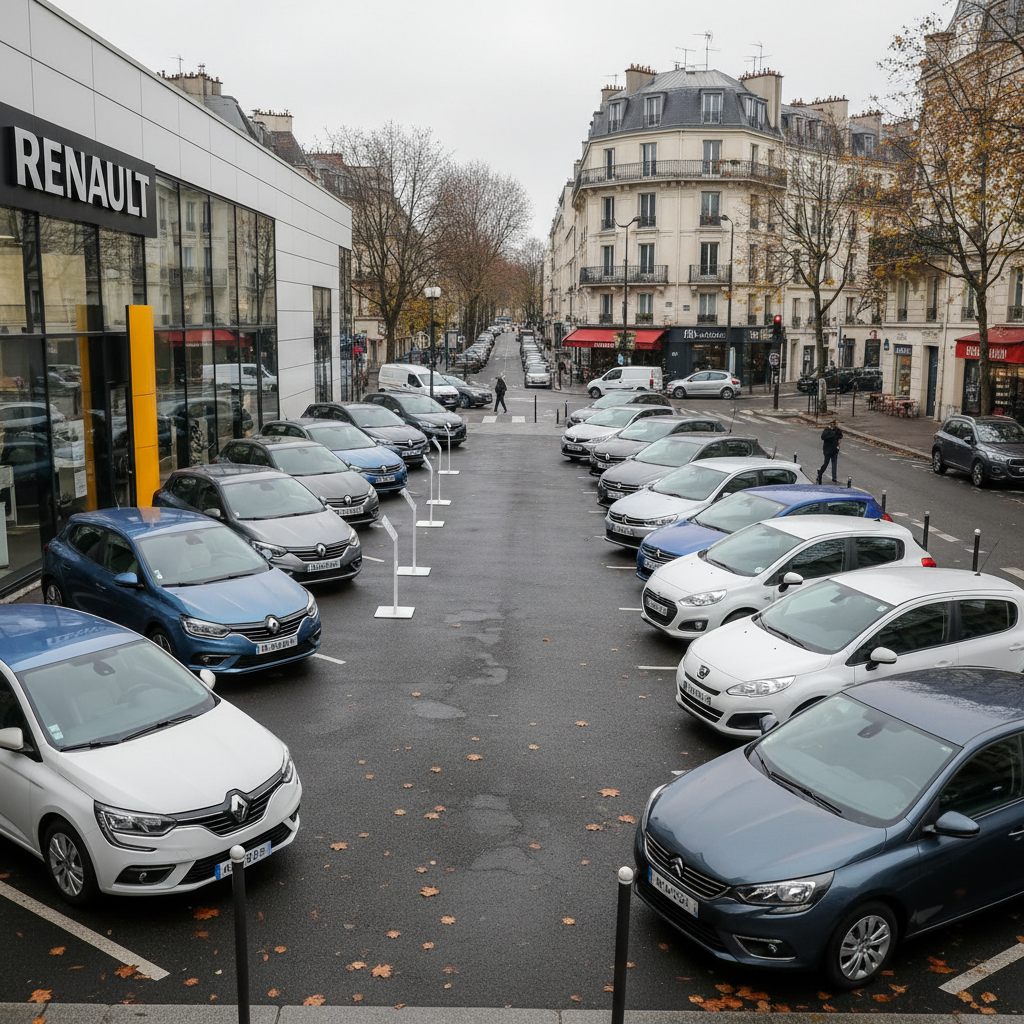 en novembre, les immatriculations de voitures neuves en france enregistrent une légère baisse de 0,3% sur un an, reflétant une tendance stable du marché automobile.