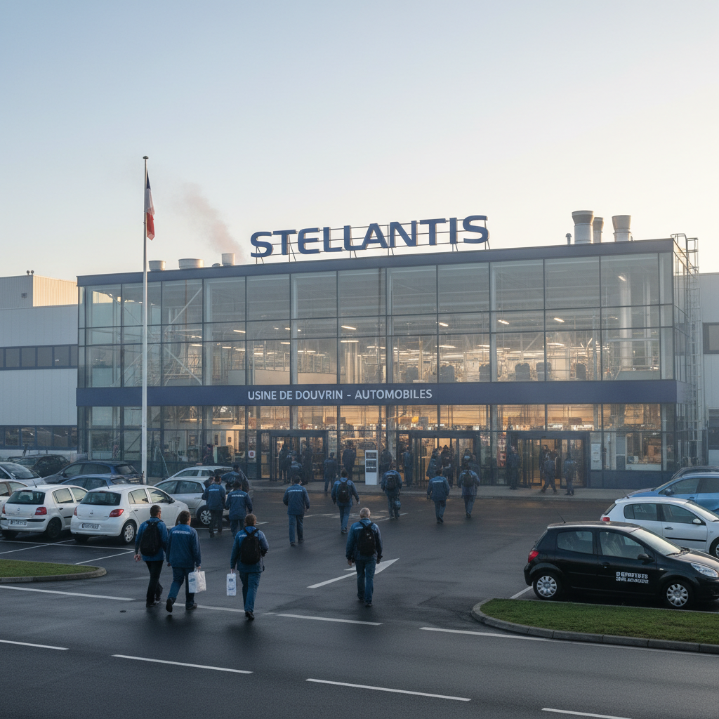 stellantis annonce une réduction de sa production automobile en france dans les trois prochaines années, impactant le secteur industriel et l'emploi local.