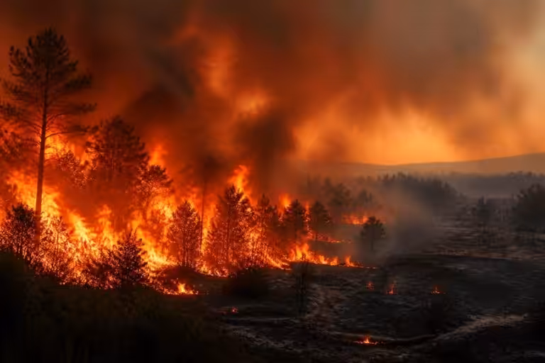 Incendie en Gironde : la surface détruite explose après une propagation fulgurante