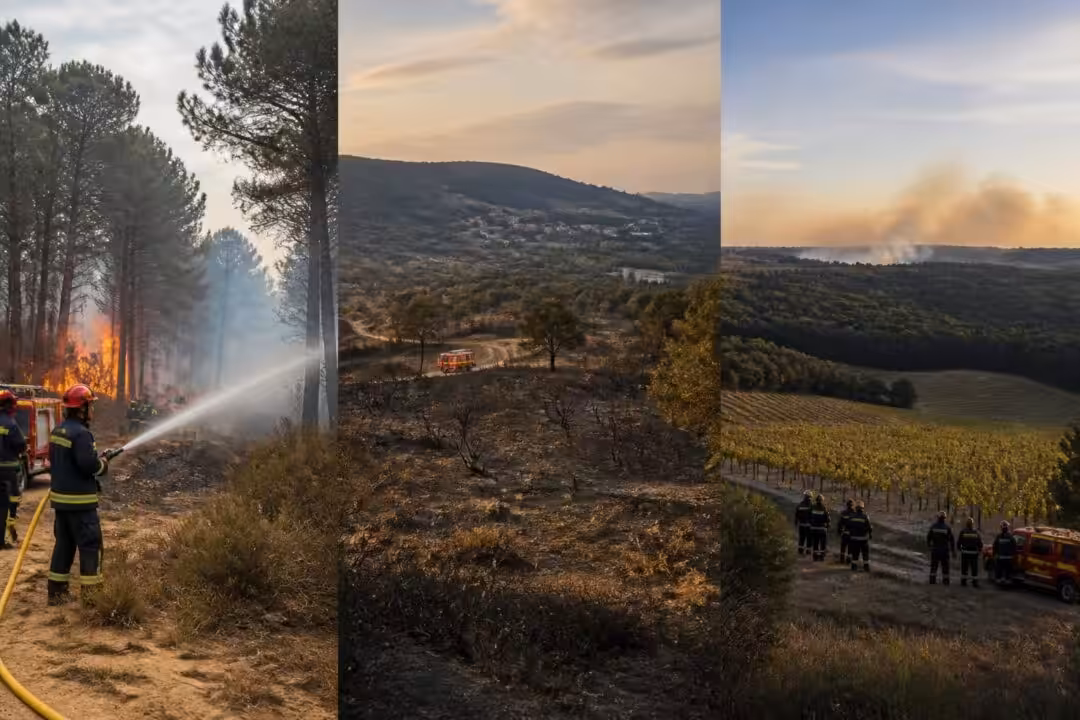 incendies en france : feux « maîtrisés » en gironde, « stabilisés » dans le var et en côte d'or. la situation s'améliore, mais la vigilance reste essentielle pour prévenir de nouveaux départs.