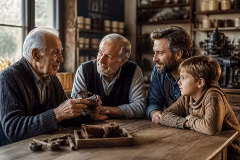 Quatre générations unies par la passion : une famille dont l’âme vit à travers l’entreprise