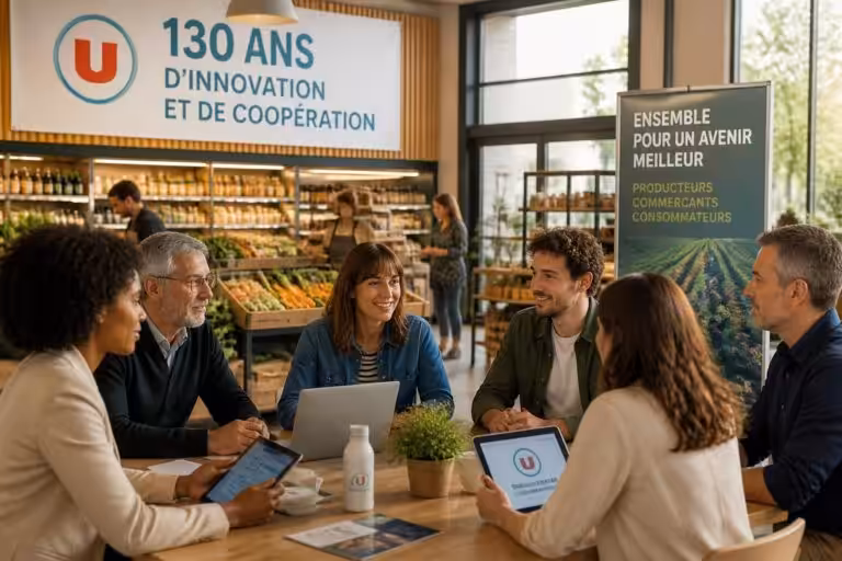 Coopérative U : 130 ans d&rsquo;innovation et de coopération