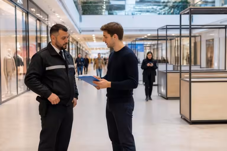 demande de stand : autorisation nécessaire en centre commercial