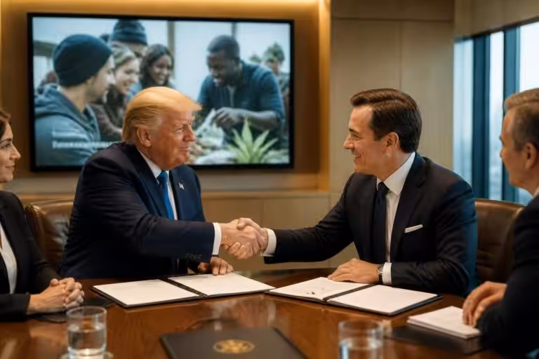 découvrez l'initiative inédite de donald trump qui accorde des grâces aux entreprises, inspirée par un modèle surprenant et novateur.