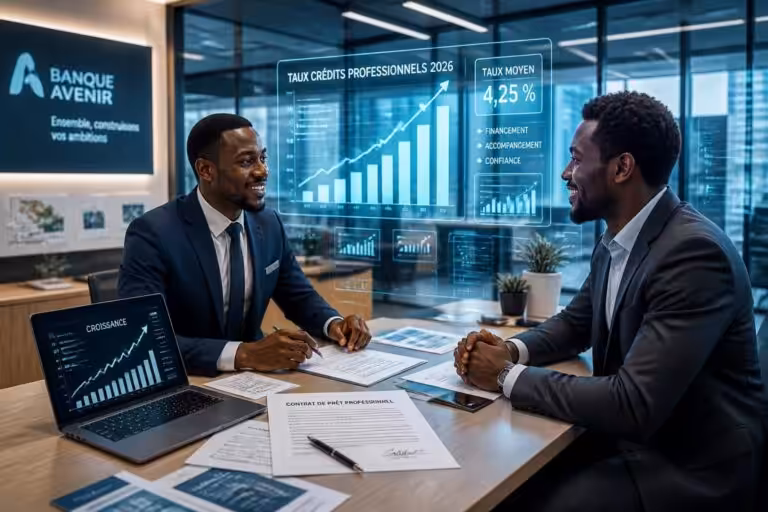 découvrez les taux des crédits professionnels proposés par les banques en 2026 pour optimiser vos financements d'entreprise.