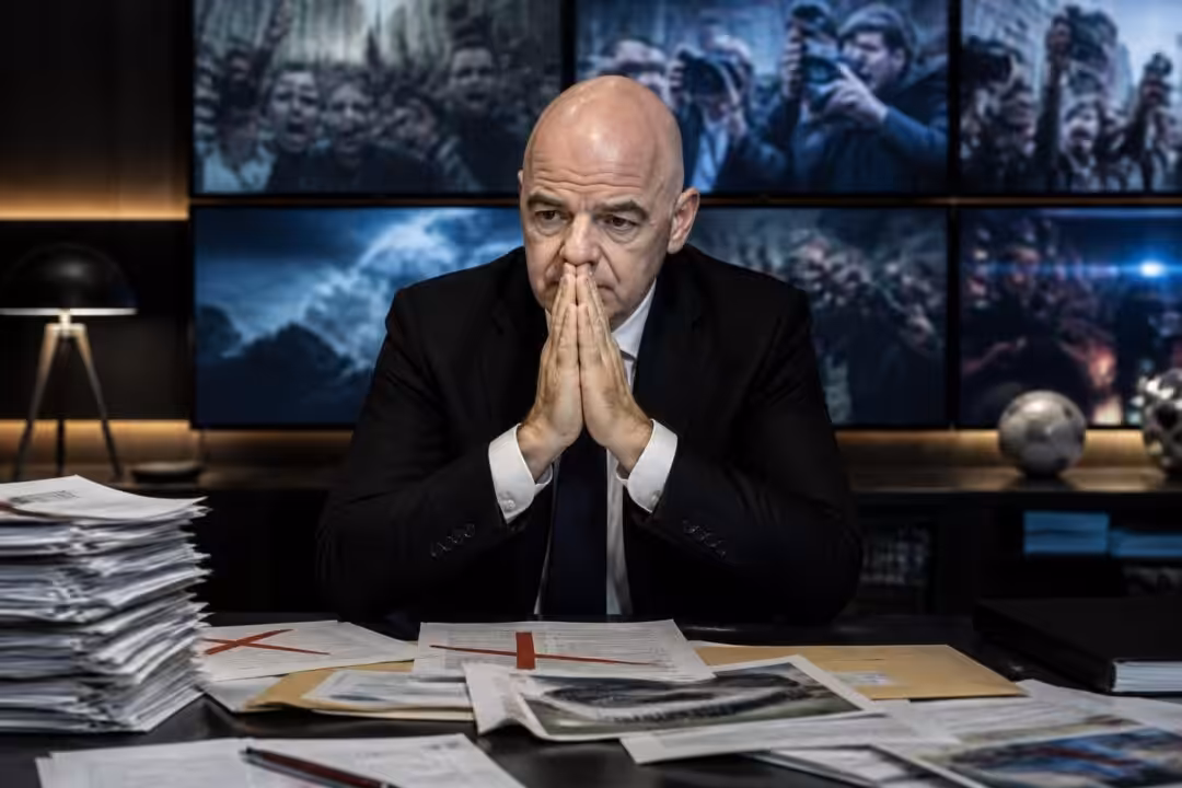 gianni infantino abandonne son projet commercial controversé pour la coupe du monde après de vives critiques, suscitant une réaction intense dans le monde du football.